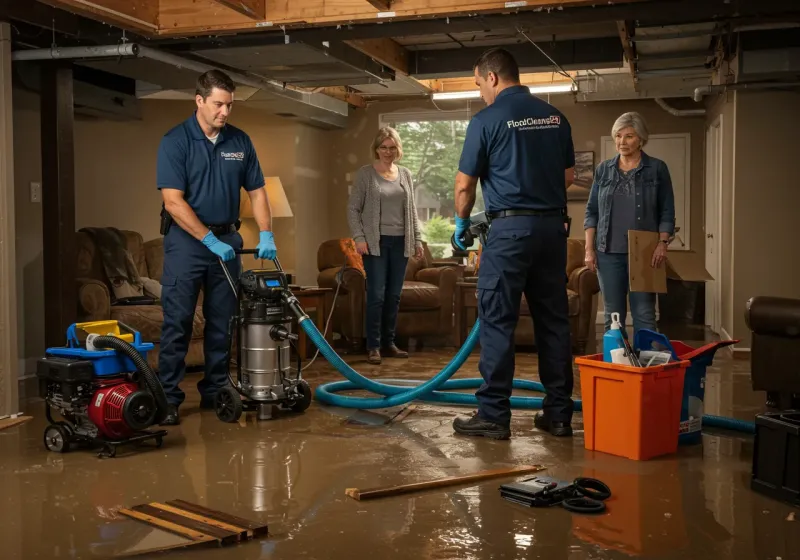 Basement Water Extraction and Removal Techniques process in Ellport, PA